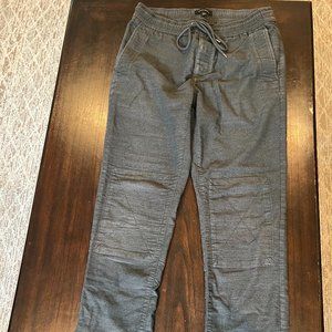 Banana Republic Charcoal Drawstring Pants